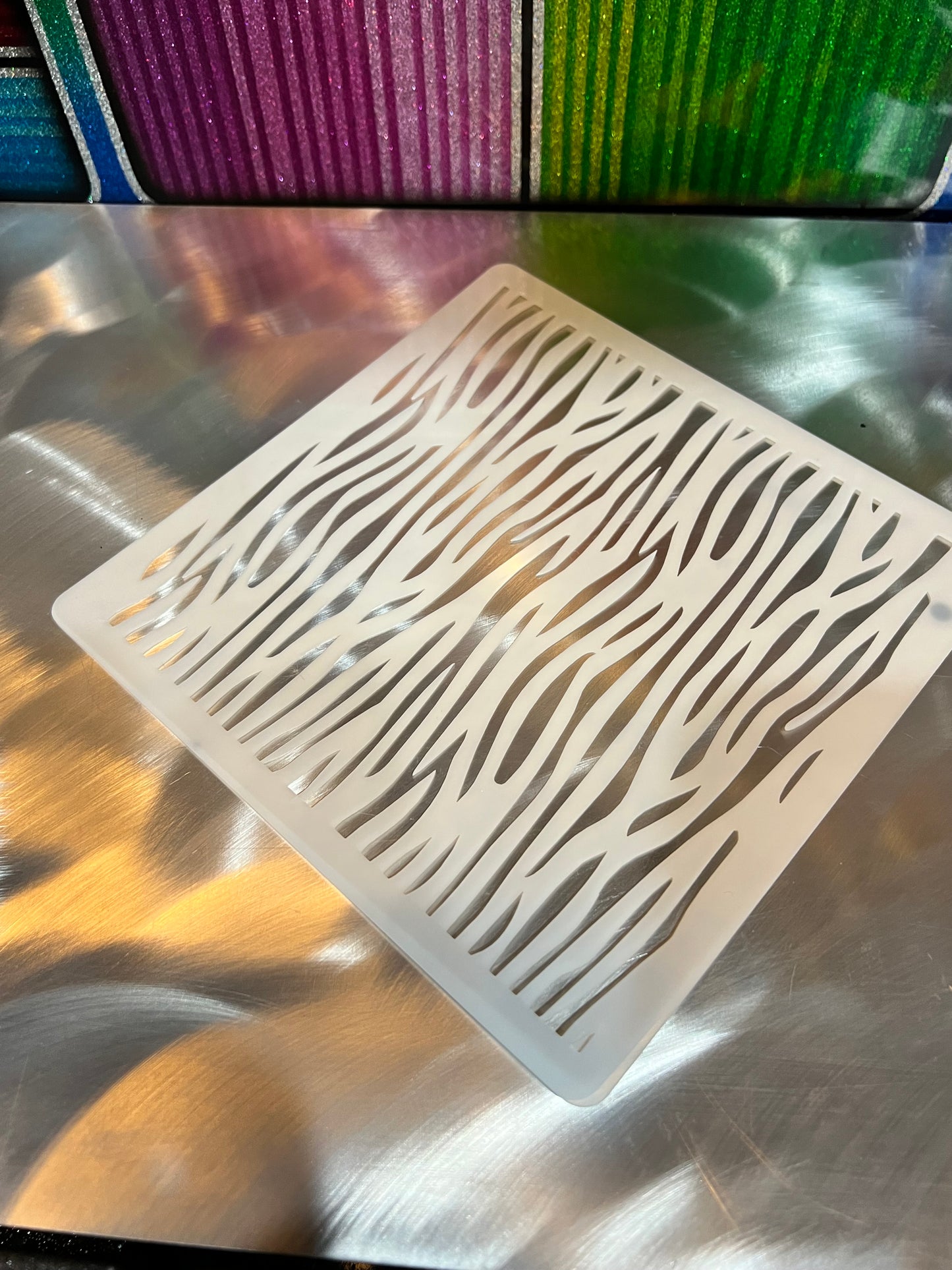 PAINTKULT AIRBRUSH STENCILS HONEYCOMB/HEXAGON, FISH SCALE, ZEBRA 3 SIZES EACH